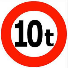 Biển Báo Hạn Chế Tải Trọng Toàn Bộ Xe Chuẩn Quốc Gia Độ Bền Vượt Trội